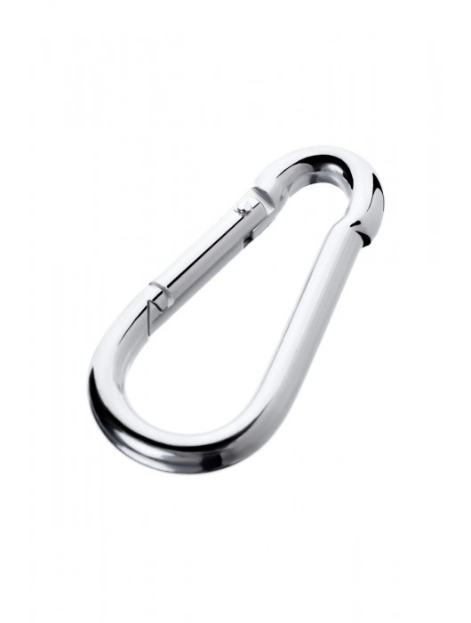 Серебристый карабин TOYFA Metal - ToyFa - купить с доставкой в Мурманске