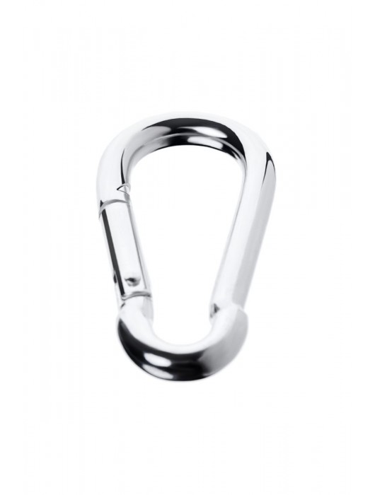 Серебристый карабин TOYFA Metal - ToyFa - купить с доставкой в Мурманске