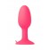 Розовая пробка POPO Pleasure со встроенным вовнутрь стальным шариком - 10,5 см. - POPO Pleasure в Мурманске Розовая пробка POPO Pleasure со встроенным вовнутрь стальным шариком - 10,5 см. - POPO Pleasure