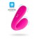 Ярко-розовый многофункциональный стимулятор для пар Dolce - Lovense