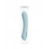 Голубой интерактивный вибратор Pearl2+ - 20 см. - Kiiroo