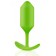 Лаймовая пробка для ношения B-vibe Snug Plug 3 - 12,7 см. - b-Vibe в Мурманске Лаймовая пробка для ношения B-vibe Snug Plug 3 - 12,7 см. - b-Vibe