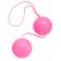 Розовые вагинальные шарики BI-BALLS - Toyfa Basic в Мурманске Розовые вагинальные шарики BI-BALLS - Toyfa Basic