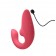 Розовый вибромассажер для двойной стимуляции Womanizer Blend - Womanizer купить в Мурманске с доставкой в Orgasmix.ru Розовый вибромассажер для двойной стимуляции Womanizer Blend - Womanizer