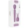 Сиреневый вибромассажёр Emma Neo 2 с функцией нагрева - Svakom
