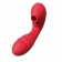 Красный вибратор с вакуумной стимуляцией и нагревом Tara - BeYourLover купить в Мурманске с доставкой в Orgasmix.ru Красный вибратор с вакуумной стимуляцией и нагревом Tara - BeYourLover
